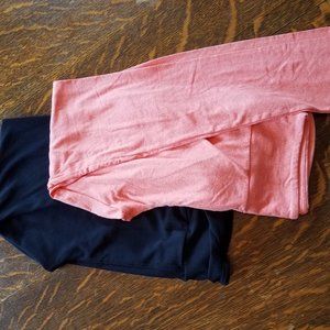 2 pair LuLaRoe leggings, women's O/S